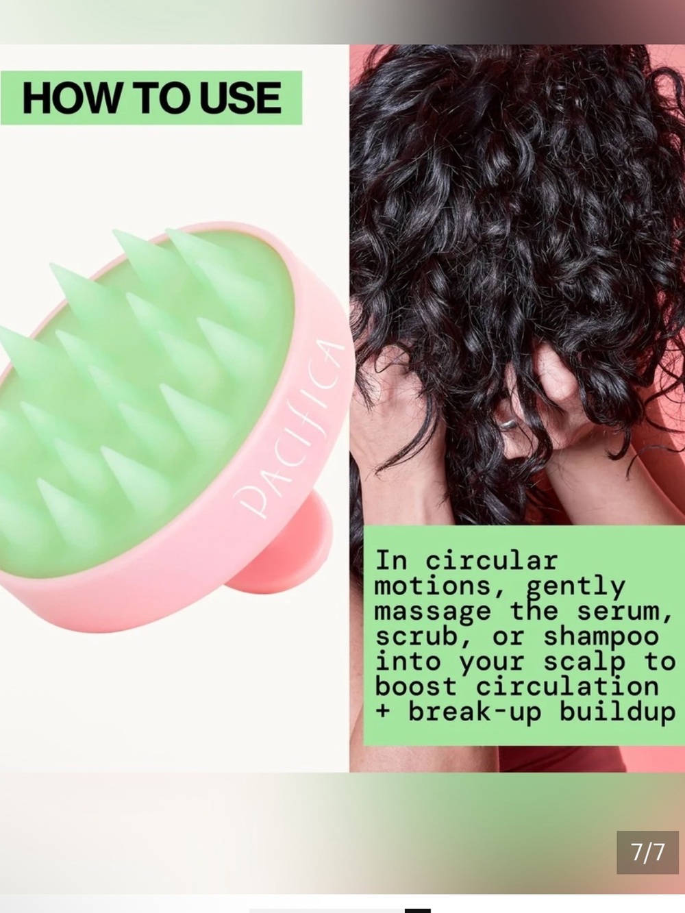 Pacifica Silicone Clarifyinf Scalp Massager NIB - Picture 5 of 5